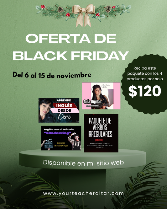 PAQUETE de Black Friday !!